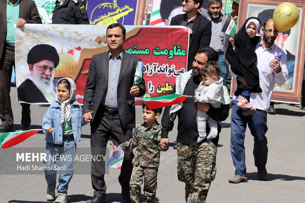 راهپیمایی روز جهانی قدس ـ گناباد