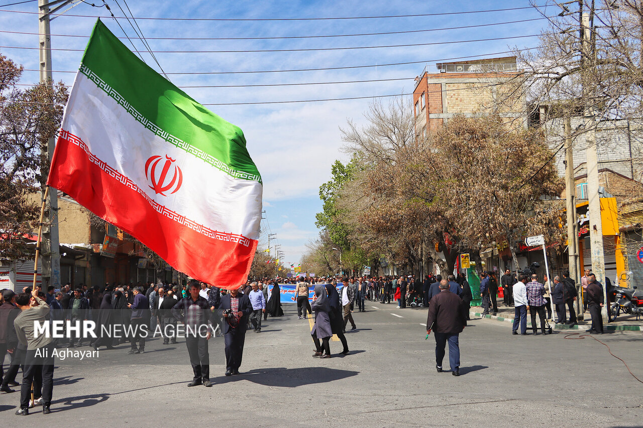 راهپیمایی پرشکوه روز قدس در ارومیه