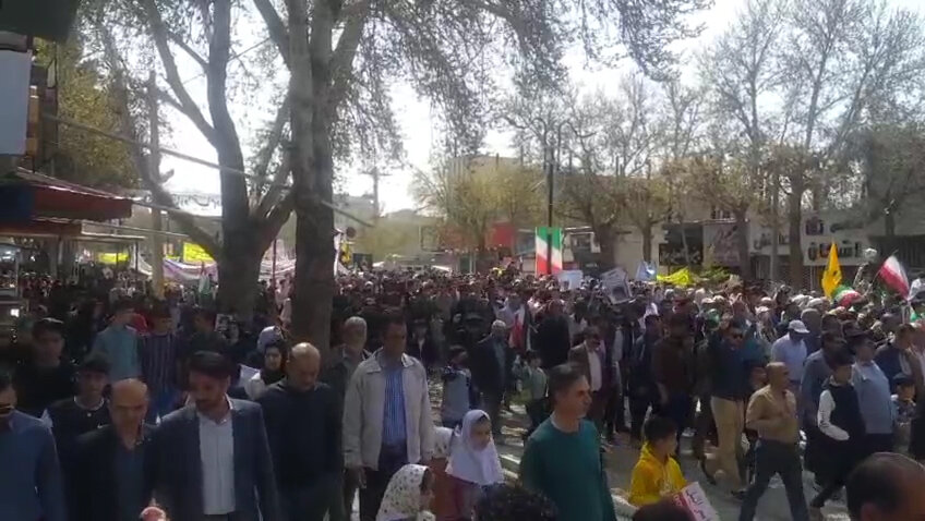 حضور باشکوه مردم آشخانه در راهپیمایی روز قدس حضور باشکوه مردم آشخانه در راهپیمایی روز قدس