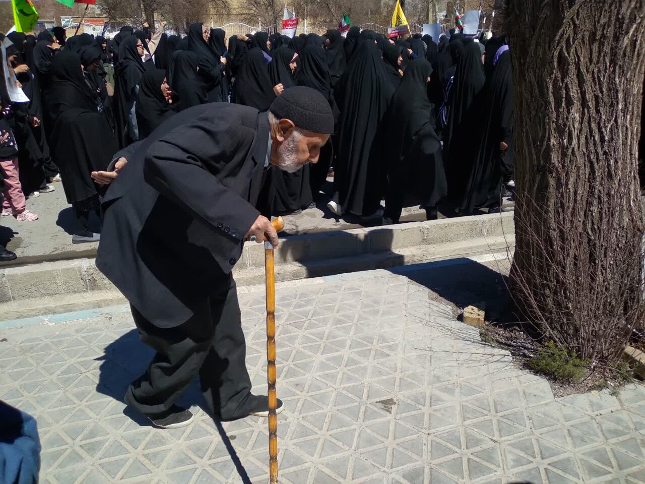 تجلی وحدت و همدلی مردم فریدن از حمایت از مردم مظلوم فلسطین