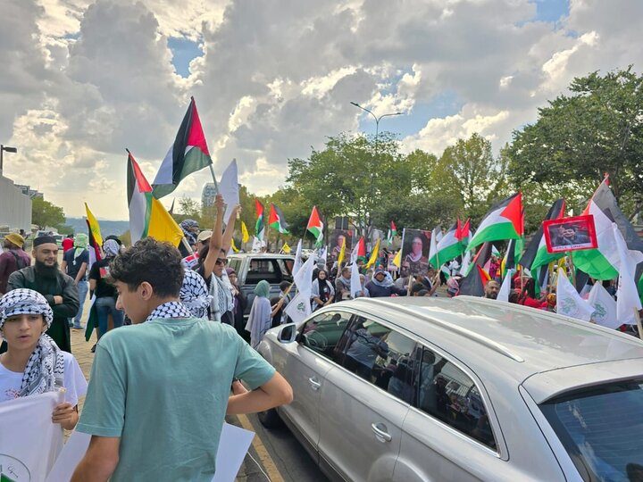 Güney Afrika'da 'Dünya Kudüs Günü' yürüyüşü 