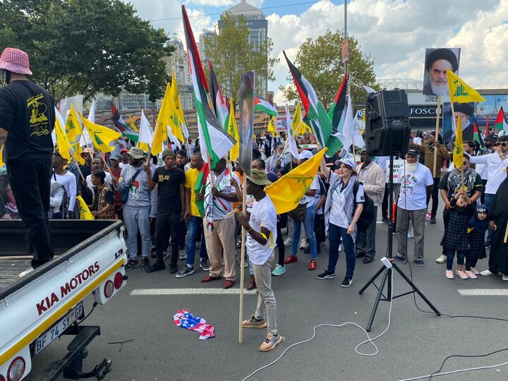 Güney Afrika'da 'Dünya Kudüs Günü' yürüyüşü
