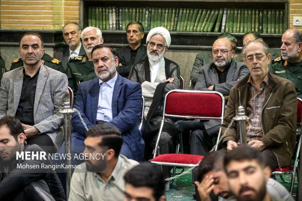 تہران میں دمشق قونصل خانے کے شہداء کی یاد میں تقریب