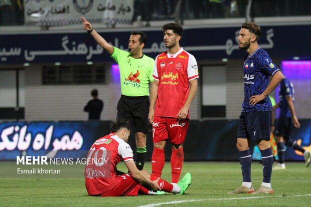 لیگ برتر فوتبال ایران گل گهر سیرجان پرسپولیس تهران