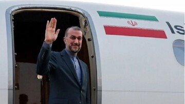 أمير عبداللهيان يغادر مسقط متوجها إلى دمشق