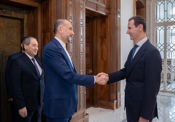 Emir Abdullahiyan Şam'da Beşar Esad ile görüştü