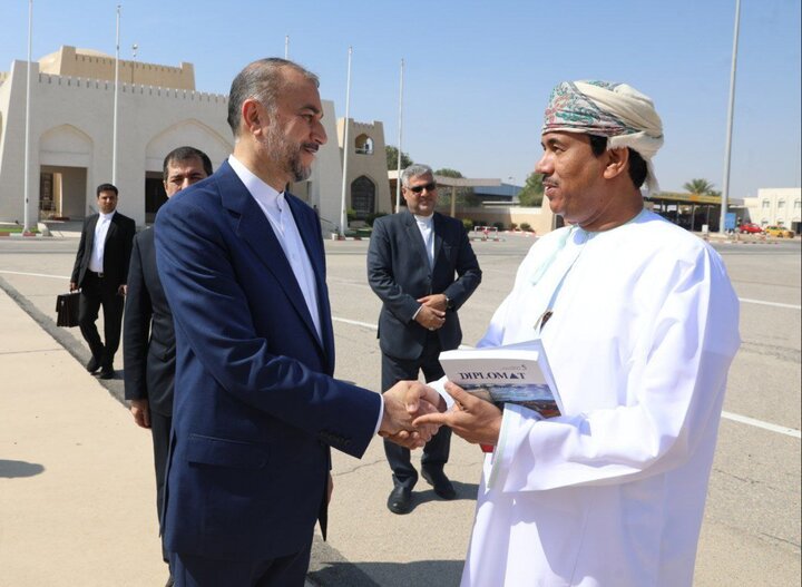 FM Amir-Abdollahian leaves Muscat for Damascus