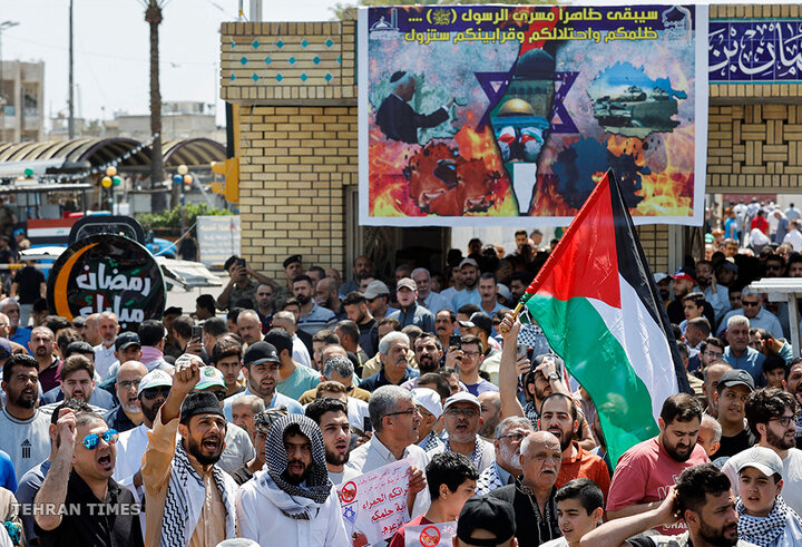 Thousands around the world rally for Palestinians on Al-Quds Day