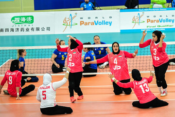 Iran's sitting volleyball
