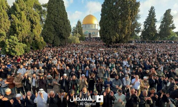 VIDEO: 60,000 Palestinians hold Eid al-Fitr prayers