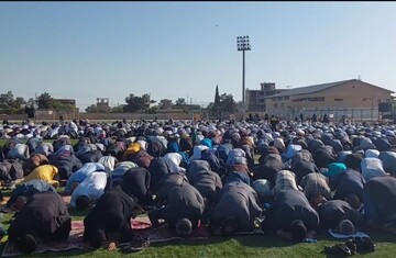 نماز عید سعید فطر در شهرستان خِرامه برپا شد