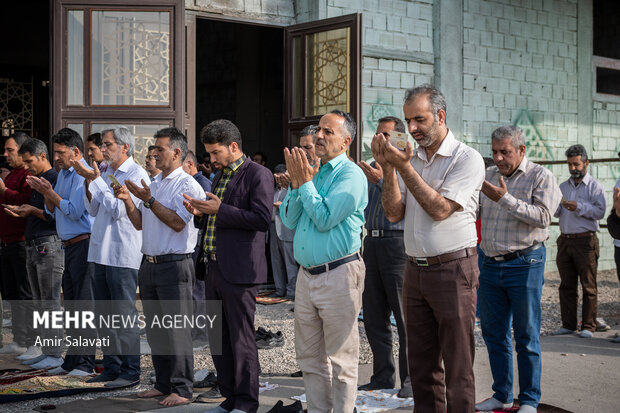 نماز عید فطر در سمنان