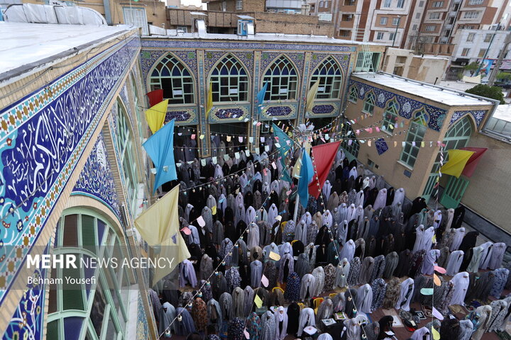 اقامه نماز عید سعید فطر در اراک
