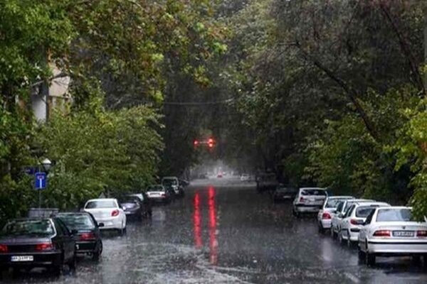 رگبار باران و وزش باد شدید در تهران/ افزایش دما از فردا
