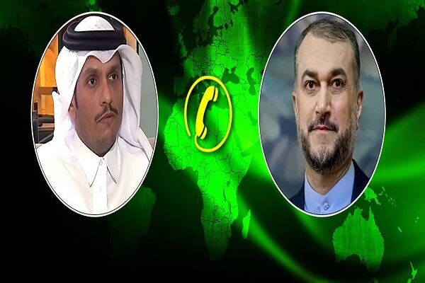 Iran FM holds talks with his counterparts from Qatar, UAE