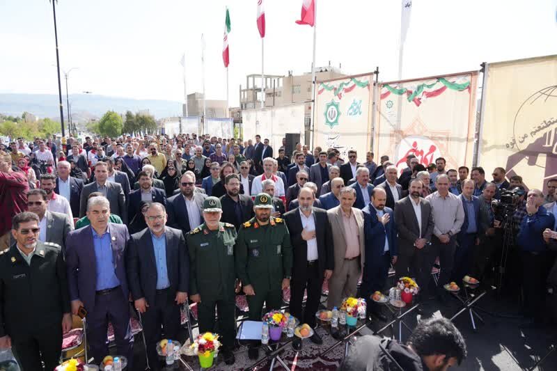 تقاطع غیرهمسطح شهدای جاویدالاثر در خرمآباد افتتاح شد