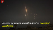 Dozens of drones, missiles fired at occupied territories
