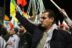 قم المقدسہ میں فتنہ گروں کے خلاف عوامی احتجاج