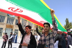 واکنش مردم تبریز به حمله سپاه