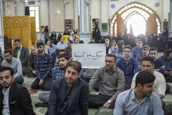 تجمع دانشگاهیان دانشگاه شیراز در حمایت از عملیات  «وعده صادق»