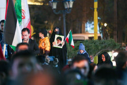 تجمع مردم اردبیل در حمایت از عملیات «وعده صادق»