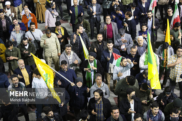 تجمع مردمی جهت حمایت از حمله تنبیهی سپاه در گلستان برگزار می شود