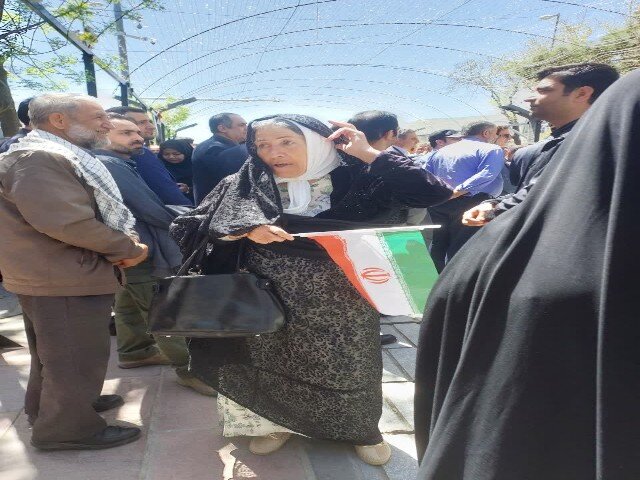 حمایت سنندجیها از اقدام تنبیهی سپاه علیه رژیم صهیونیستی