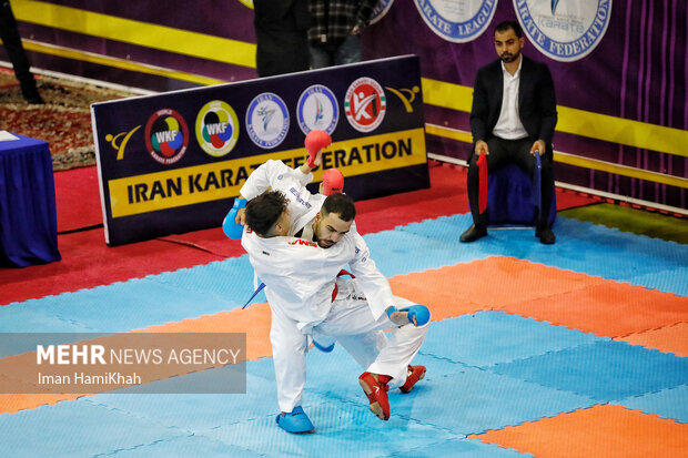مسابقات کشوری کاراته در همدان