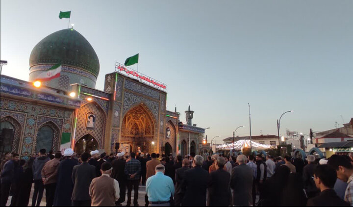 تجمع مردم آستانه اشرفیه در حمایت از حملات ایران بر علیه اسراییل