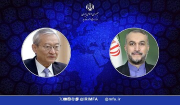 وزير الخارجية الإيراني و أمين عام منظمة شنغهاي يناقشان تطورات المنطقة والاخير يدين "اسرائيل"
