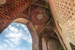 Interior design of Dome of Soltaniyeh in Zanjan