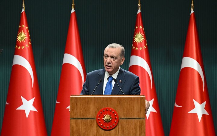 اردوغان: ما در کنار کشور دوست و برادر، ایران هستیم