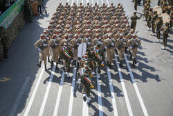 مراسم رژه روز ارتش - قزوین