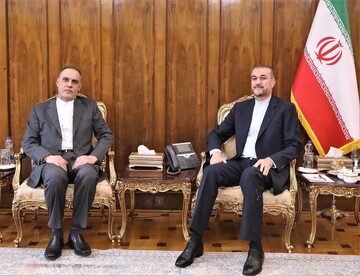 سفير الجمهورية الإسلامية الإيرانية في تركيا يلتقي مع امير عبداللهيان