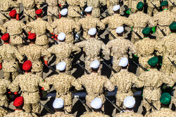 مراسم رژه روز ارتش - تبریز