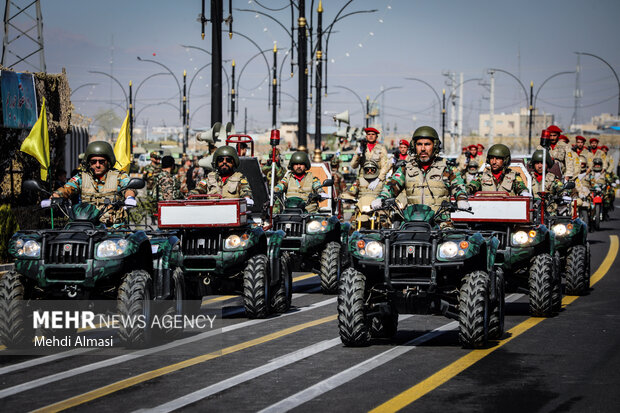 رژه روز ارتش زنجان