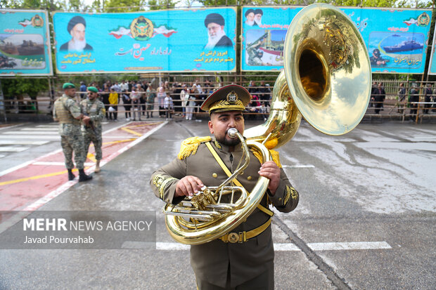 مراسم روز ارتش - شیراز