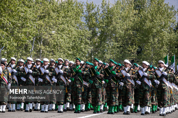 Army Day parade in Tehran