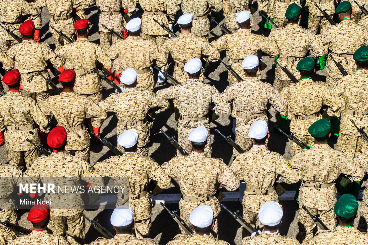 مراسم رژه روز ارتش – تبریز