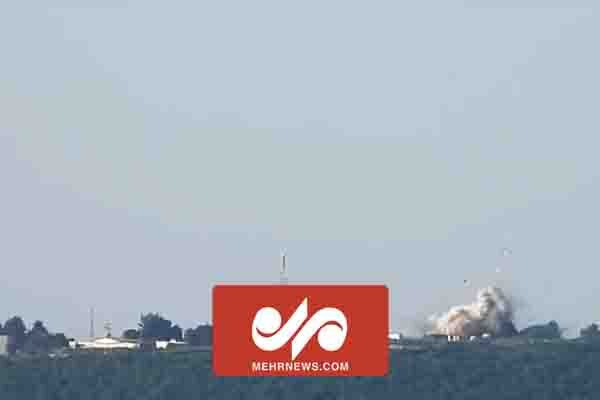 هدف قرار گرفتن پادگان برانیت ارتش اسرائیل در مرز لبنان و فلسطین هدف قرار گرفتن پادگان برانیت ارتش اسرائیل در مرز لبنان و فلسطین