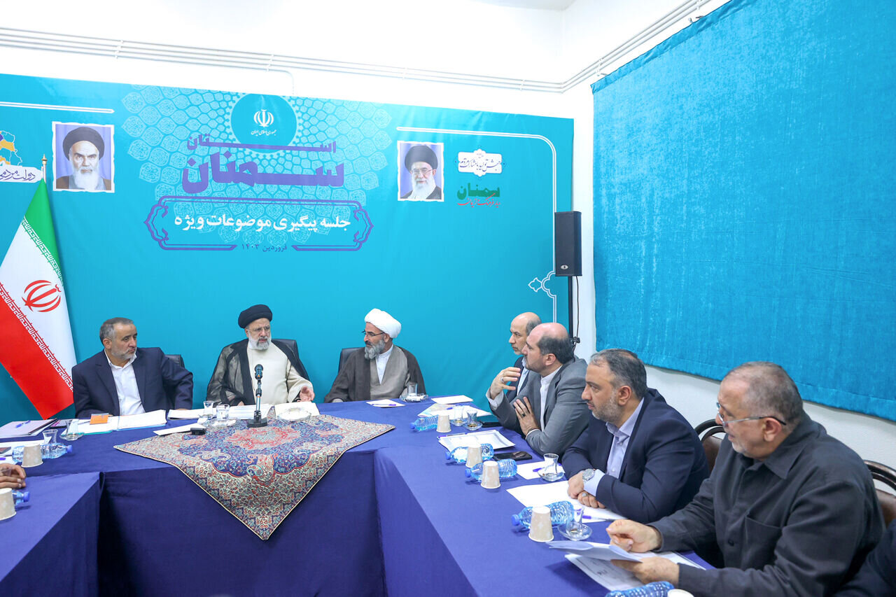 دومین روز سفر رییس جمهور به سمنان/ دامغانیها میزبان رییسی
