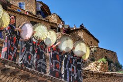 "Hezar Daf" ceremony in Palangan village