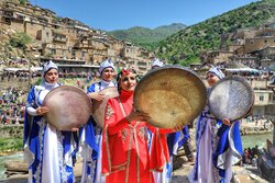 Palangan'da def çalma festivali