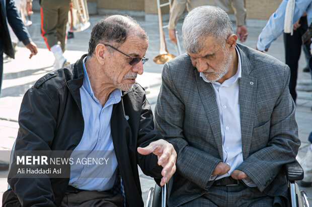  محمود خسروی وفا رییس کمیته ملی المپیک در مراسم بزرگداشت شهدای ورزشکار حضور دارد