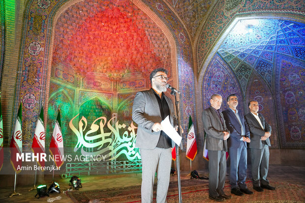 آیین اختتامیه هفته هنر انقلاب اسلامی استان فارس