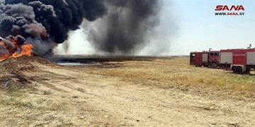 Fire reported in Syrian oil pipeline