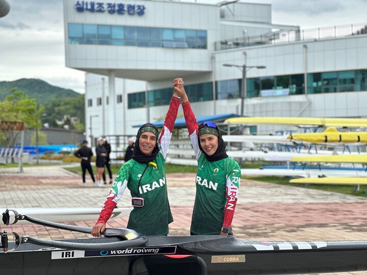 Iran’s women rowers clinch historic Paris Olympics berth