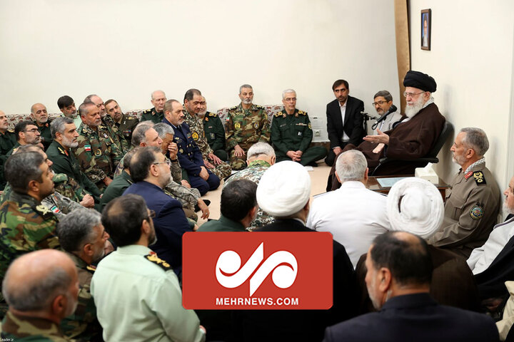 قدردانی فرمانده کل قوا از عملکرد نیروهای مسلح قدردانی فرمانده کل قوا از عملکرد نیروهای مسلح