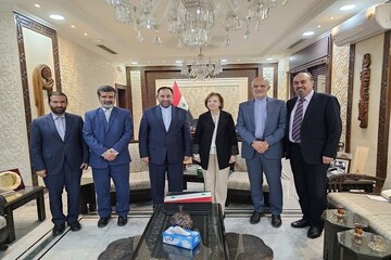 السفير الإيراني لدى دمشق يلتقي بوزيرة الثقافة السورية