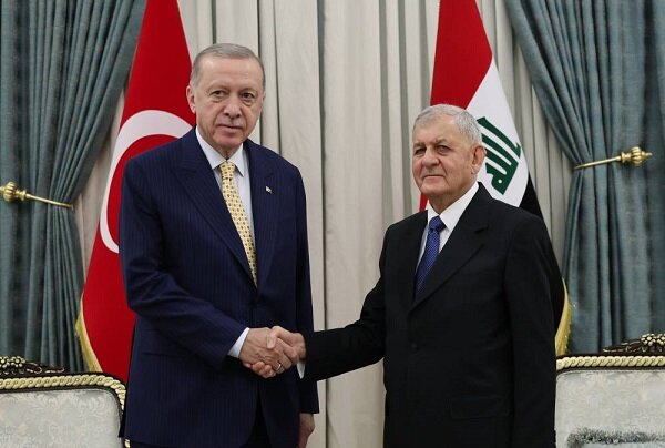  Erdoğan Iraklı mevkidaşı Reşid ile görüştü
